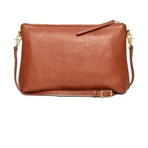 Leader Bag Co. Leather Clutch